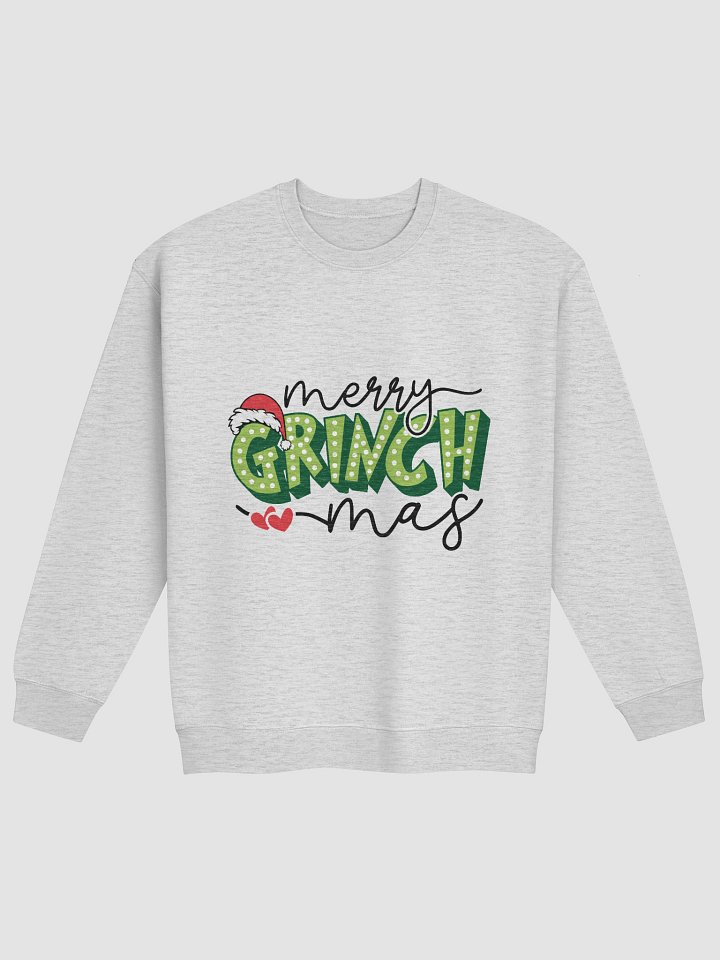 Grinch Sweatshirt | Funny Christmas Holiday Wear product image (2)