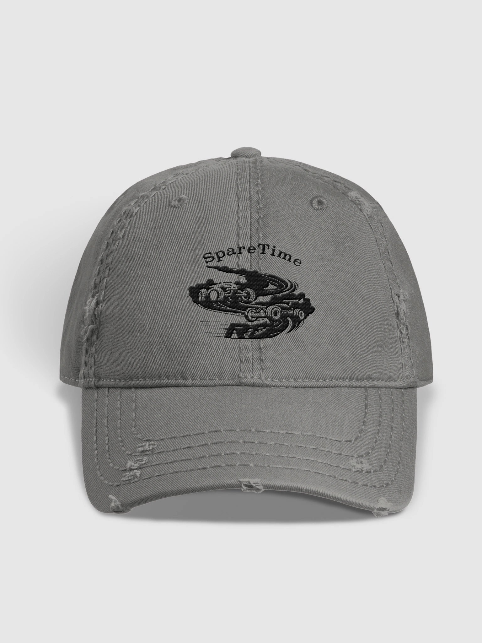 Shadowed Edge Distressed Dad Hat product image (2)