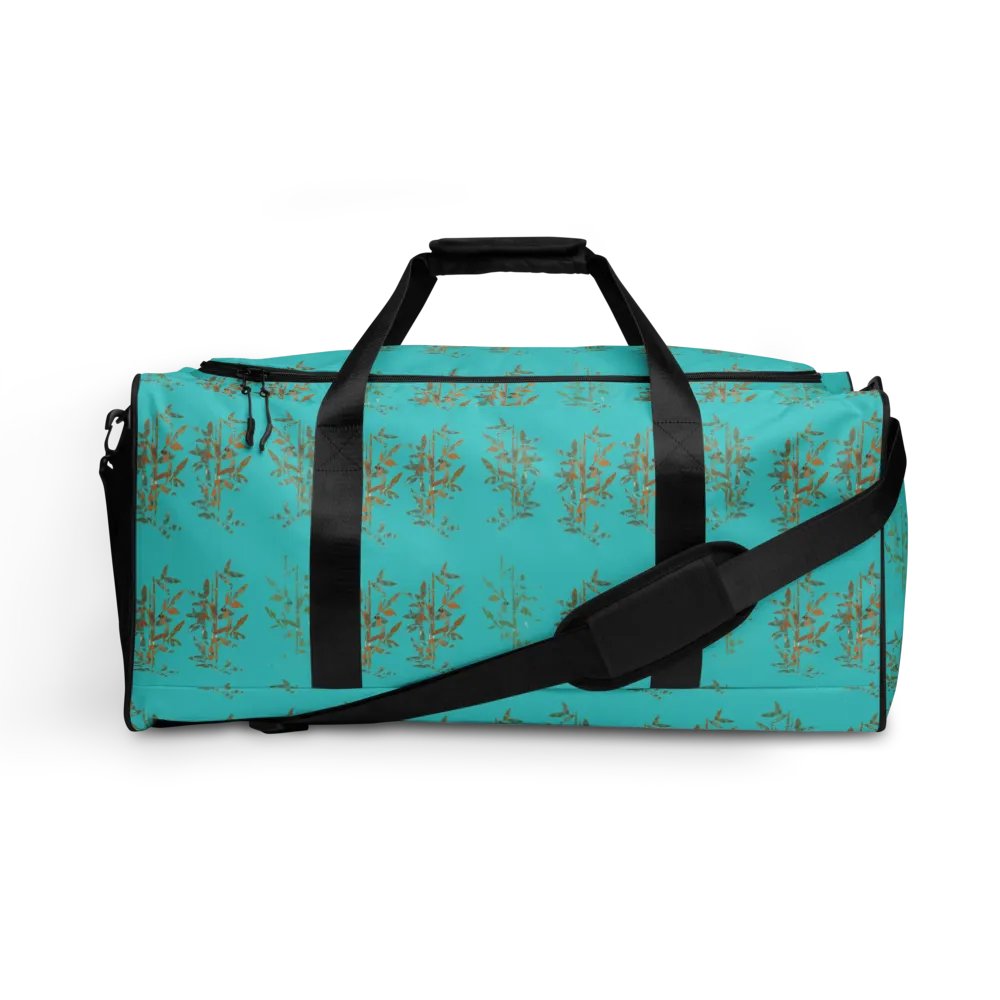 Teal Bamboo Duffel Bag product image (3)