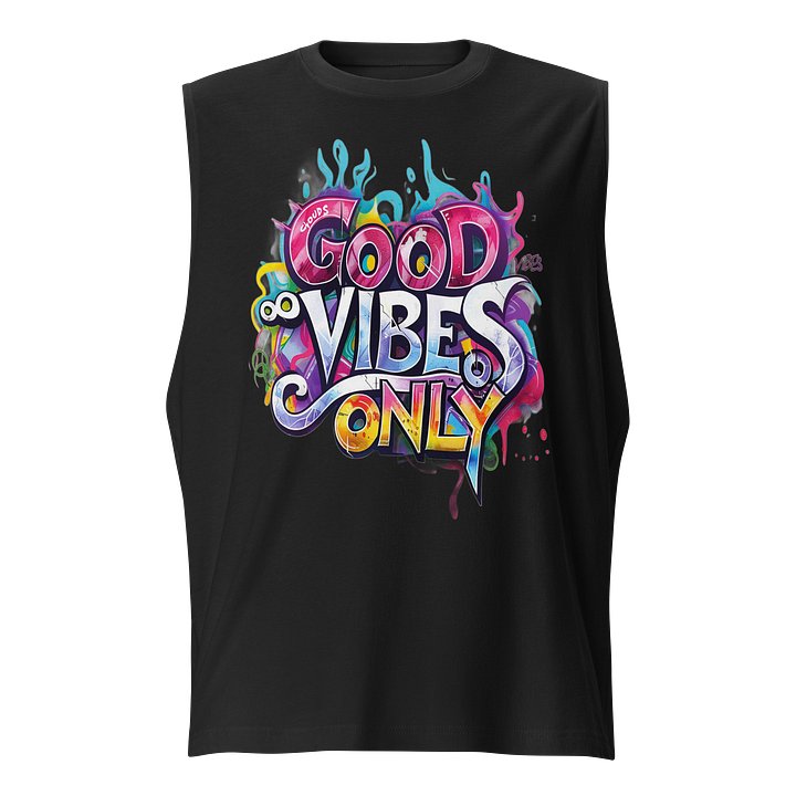 Good Vibes Graffiti Muscle Tank product image (1)