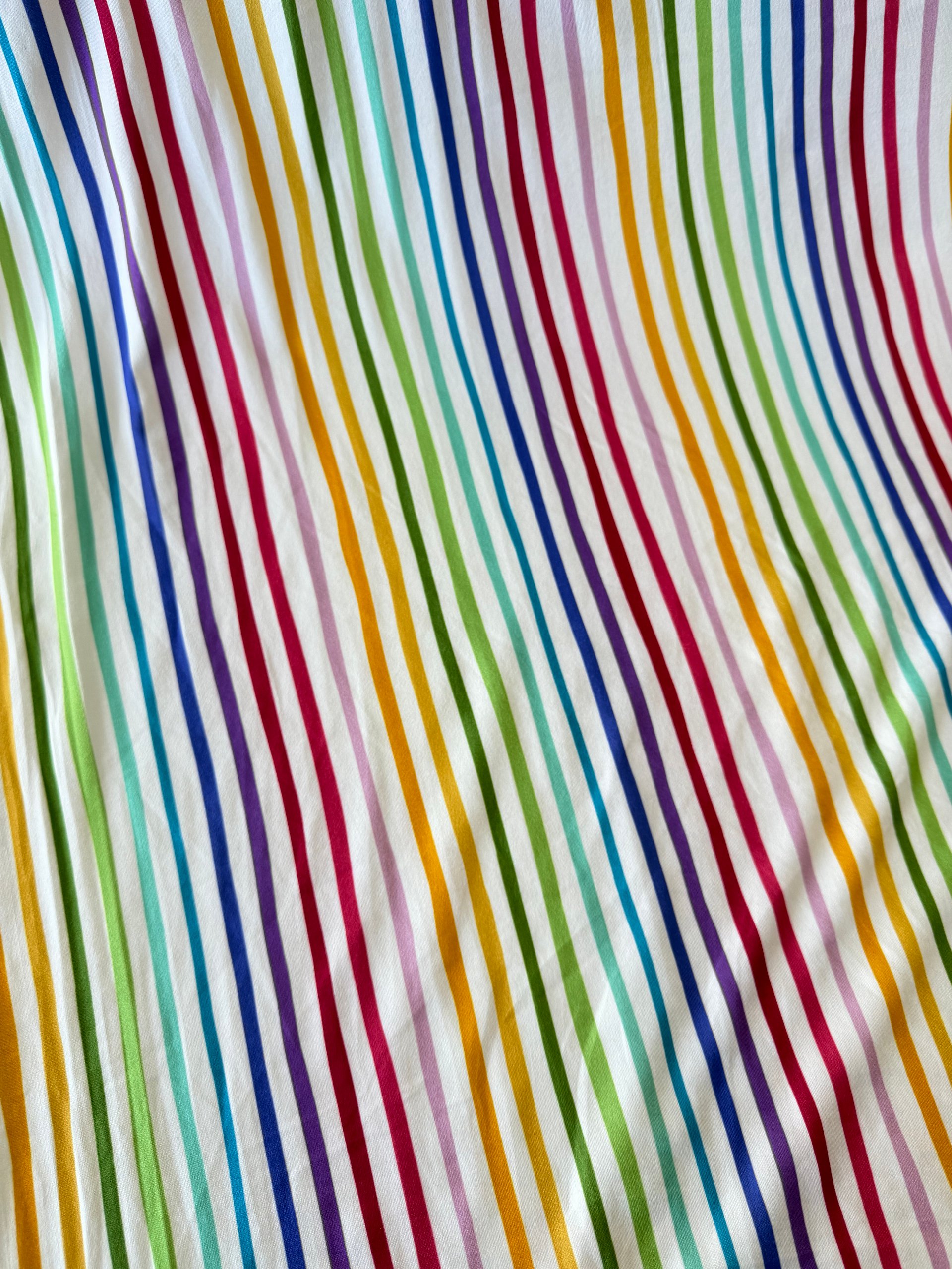 Rainbow Stripes DBP Fabric product image (3)