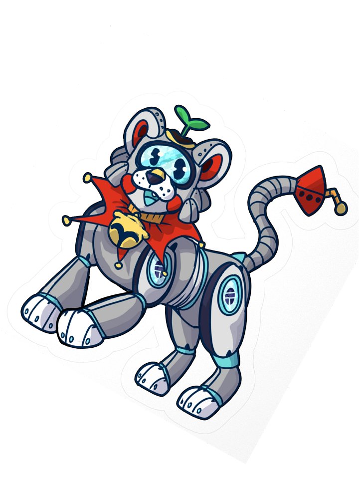 Pixel Chunky Sticker product image (2)