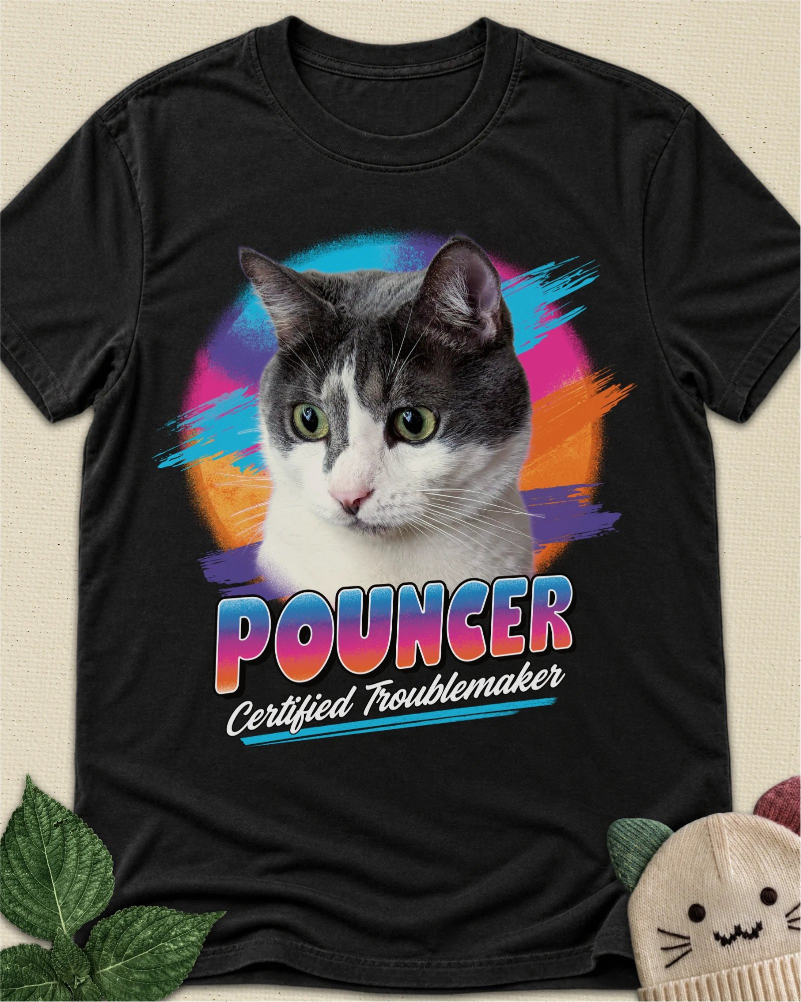 Custom Cat T-Shirt product image (1)