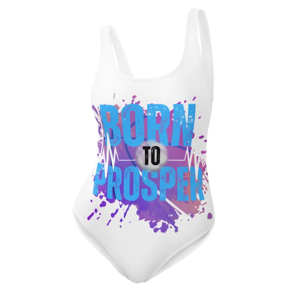 Born to Prosper Low Back All-Over Swimsuit product image (10)