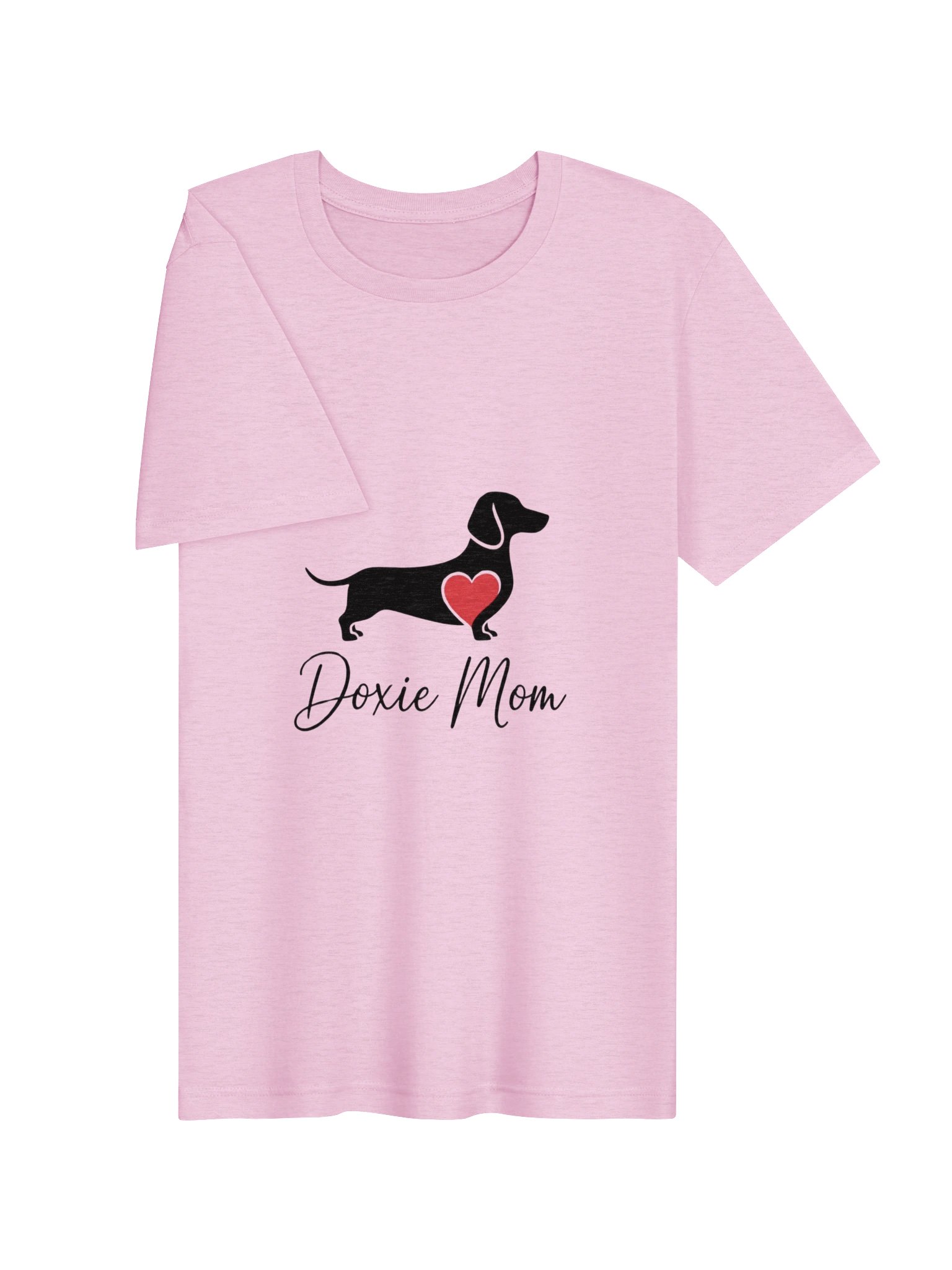 Heart Doxie Mom Shirt | Cute Dachshund Dog T-Shirt product image (8)