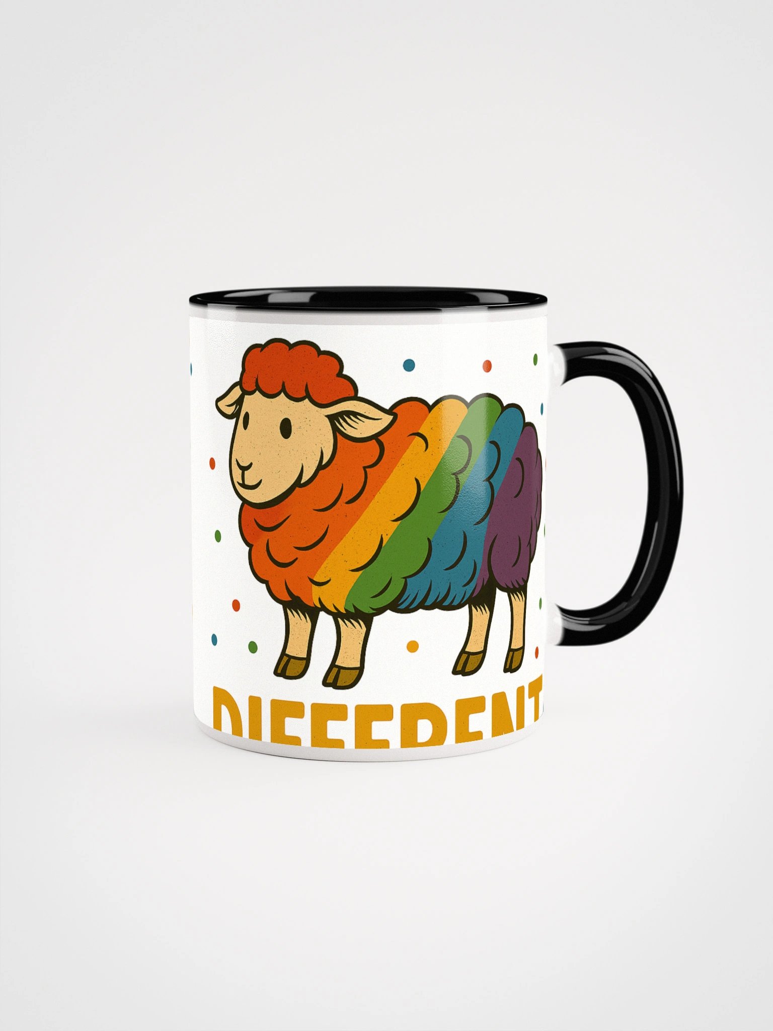 Rainbow Sheep of the Family Coffee Mug product image (1)