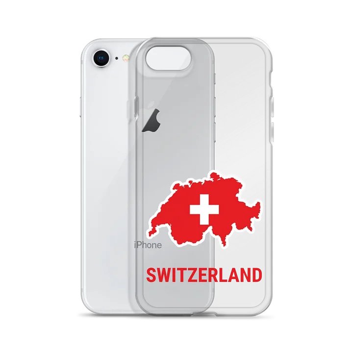 Switzerland 2026 World Cup Flag iPhone Tough Case - Switzerland Soccer Phone Cover - Dual Layer Protective Case product image (2)