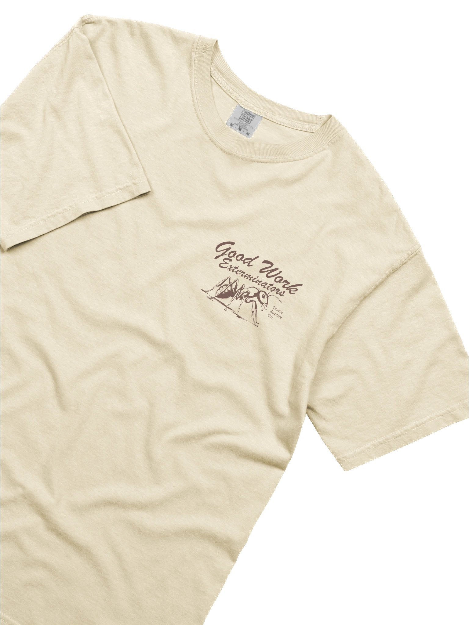 Exterminator Ant Tee (Cream) product image (6)