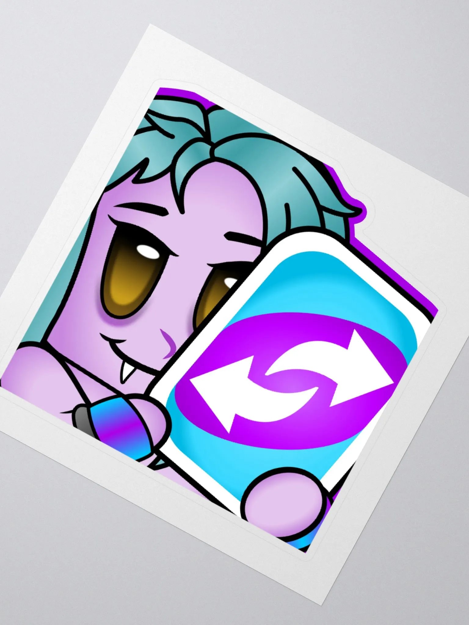 NO U Sticker product image (2)