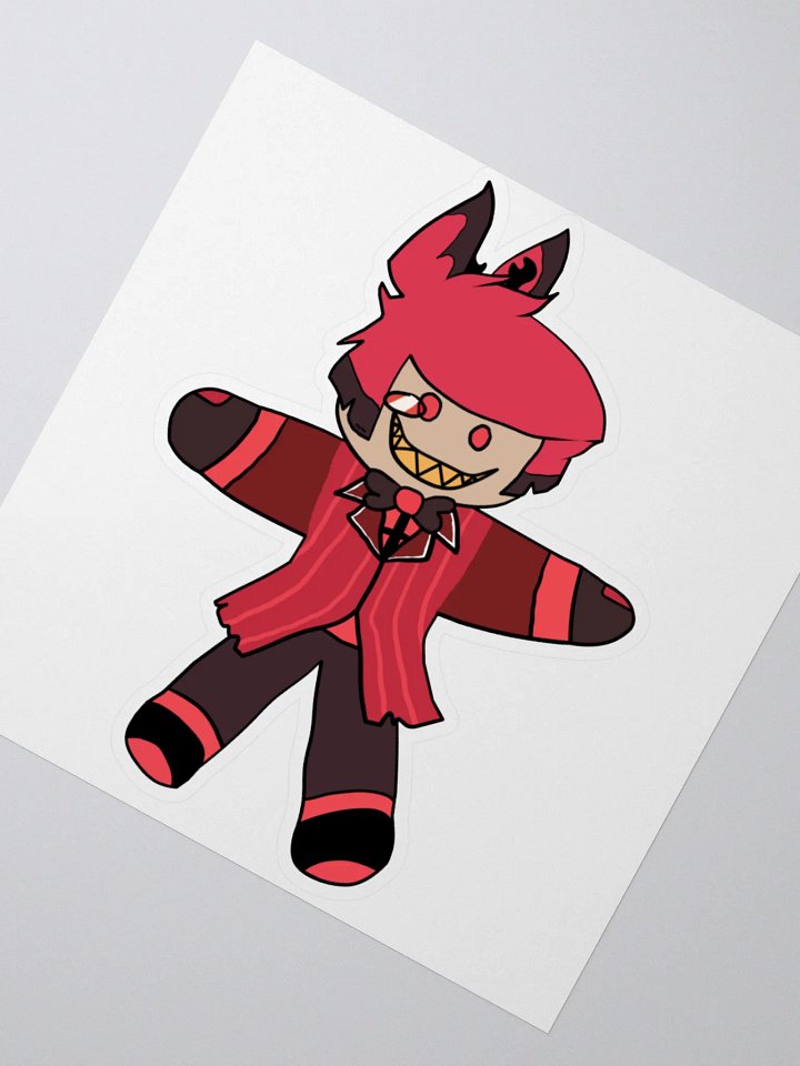 Gingerbread Alastor Sticker product image (2)