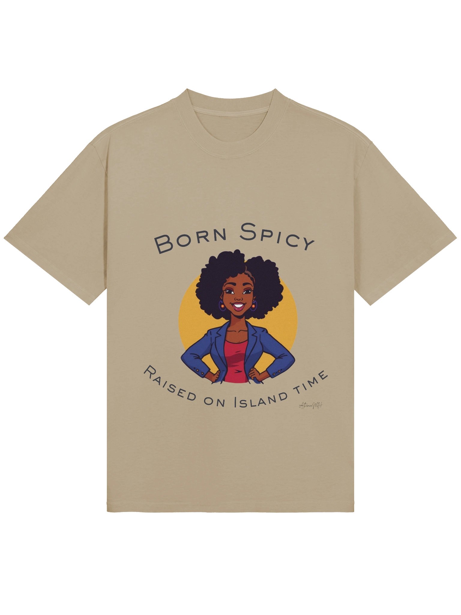 Spicy Island Vibes Oversized Tee product image (8)