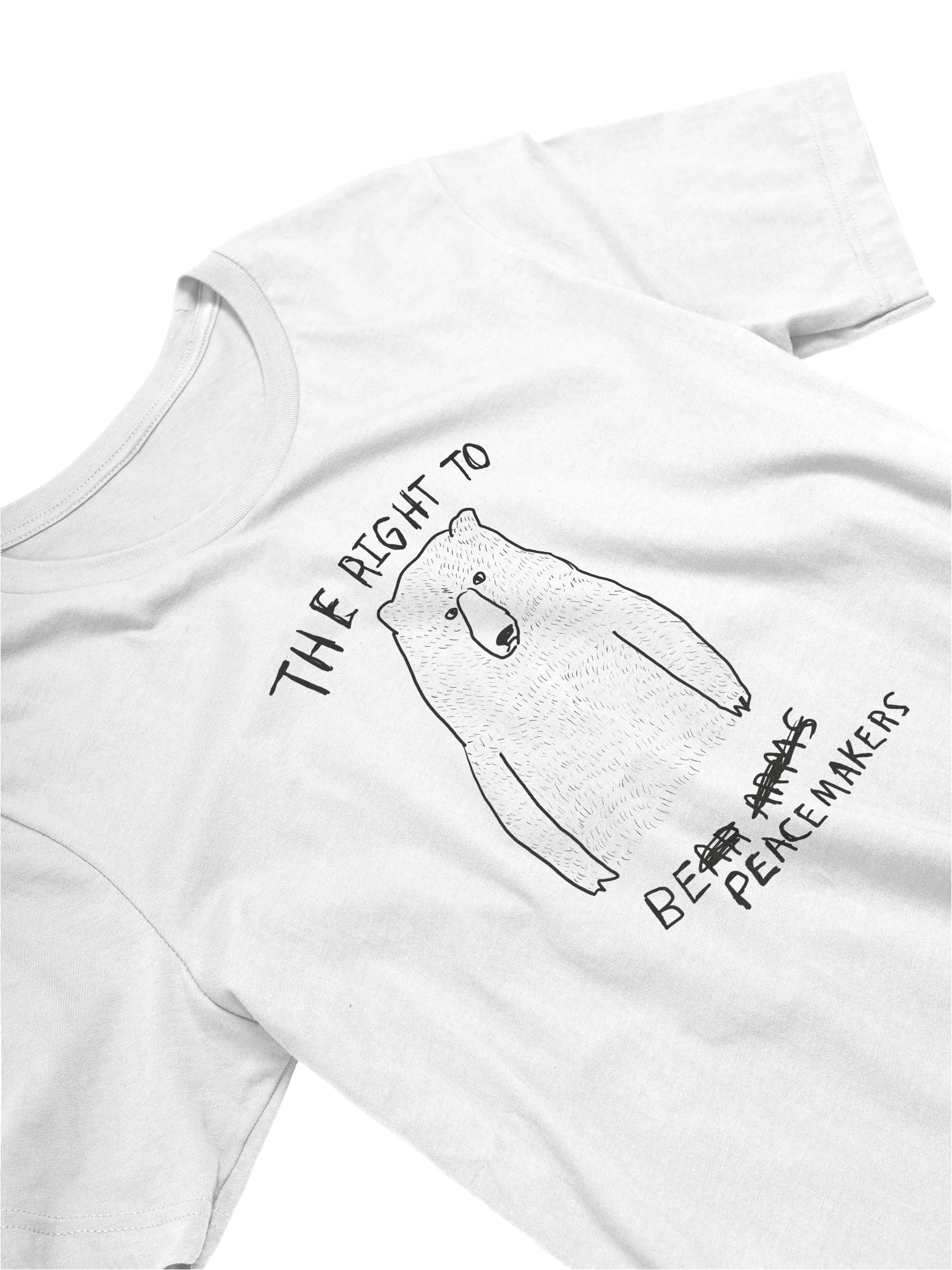 The right to be peacemakers Statement Tee product image (3)