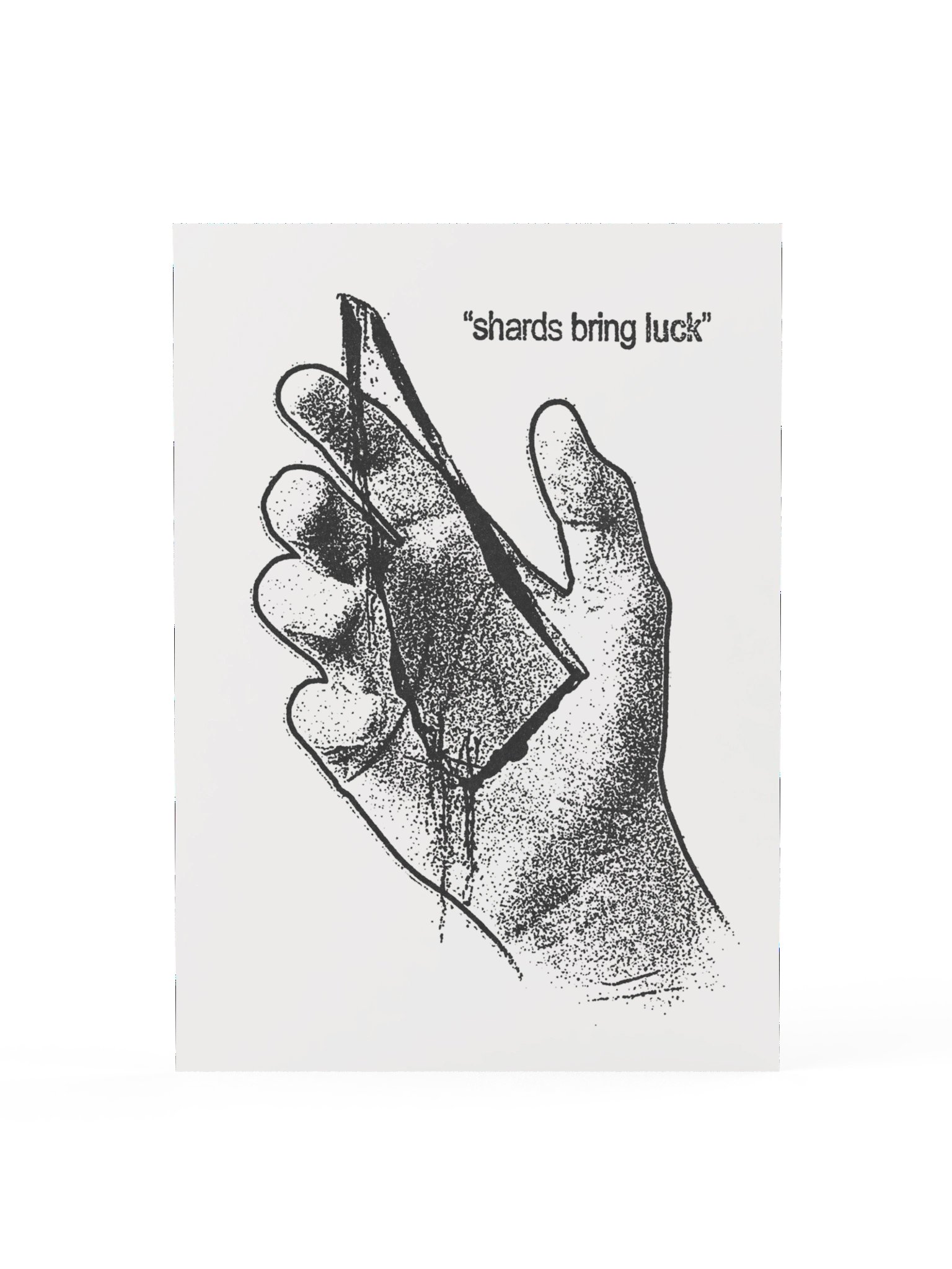 SHARDS BRING LUCK POSTER product image (1)
