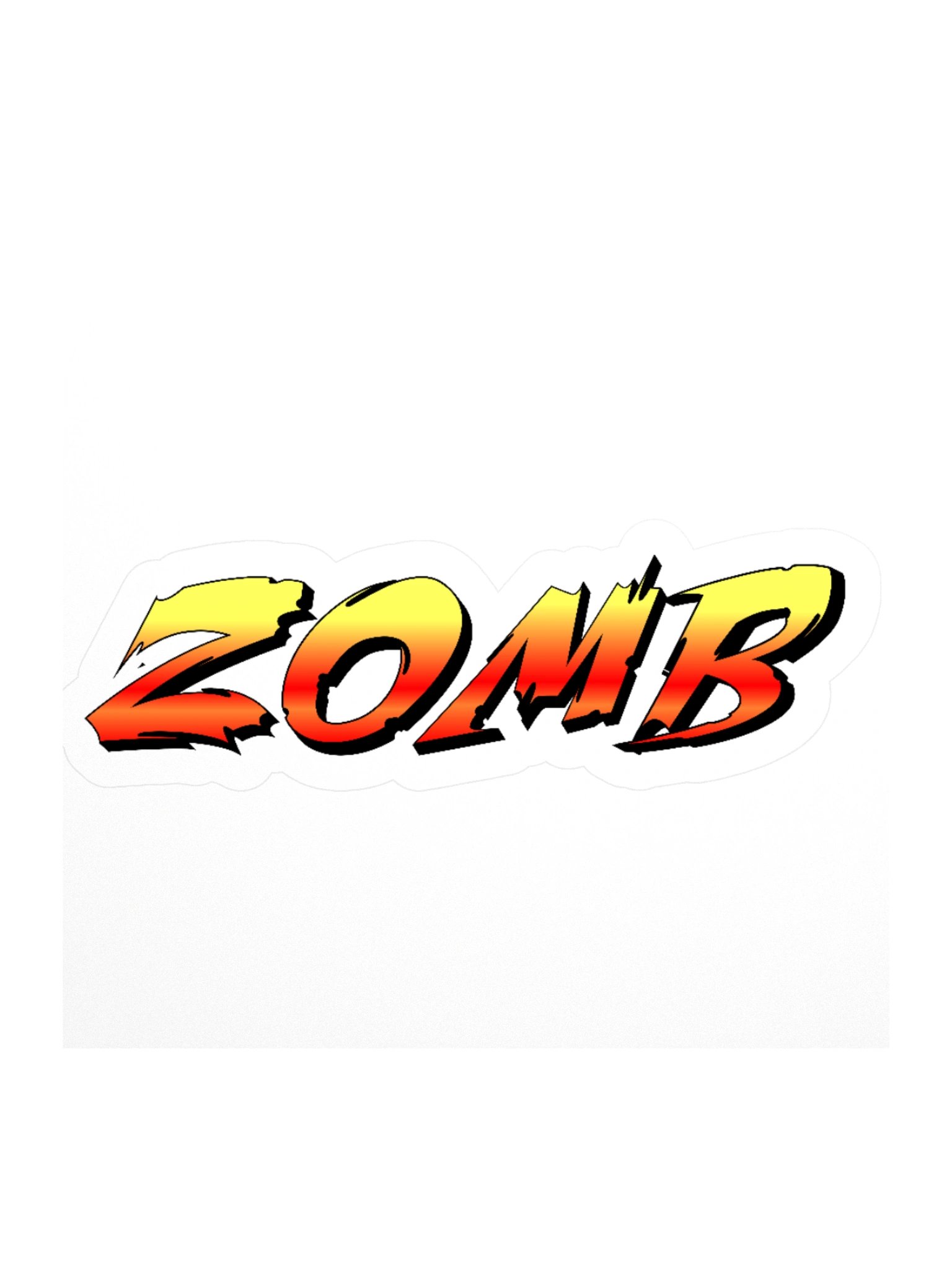 Zomb sticker product image (4)