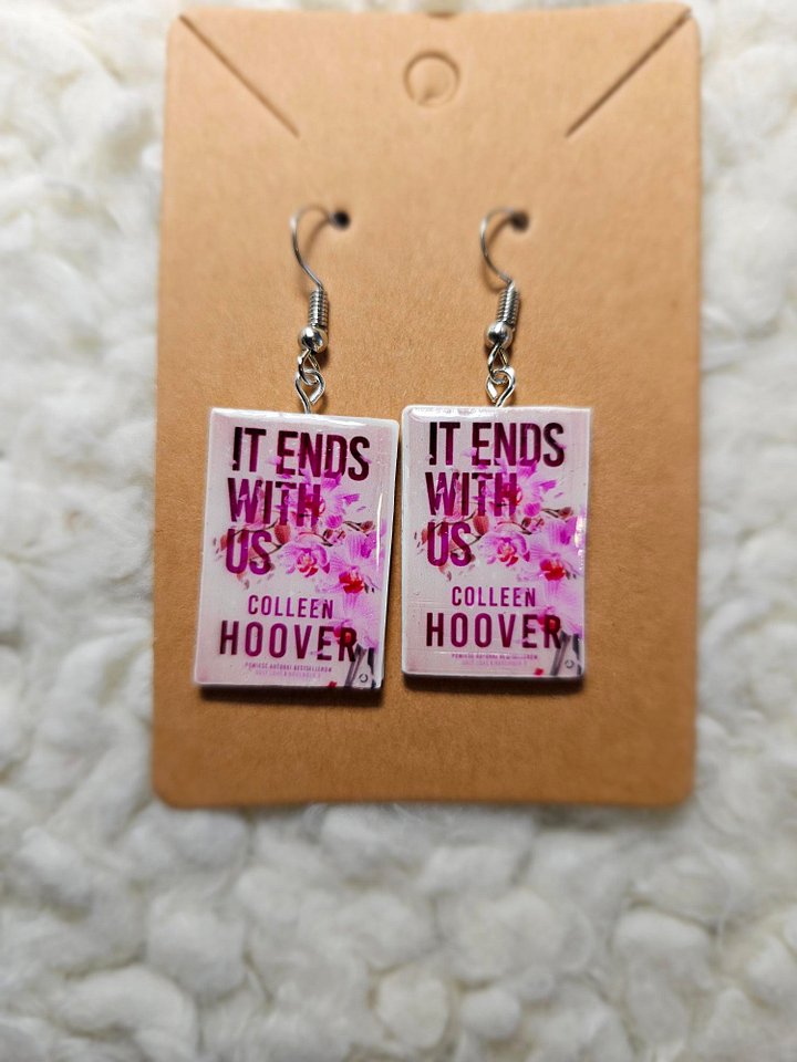 It ends with us Book Earrings product image (1)