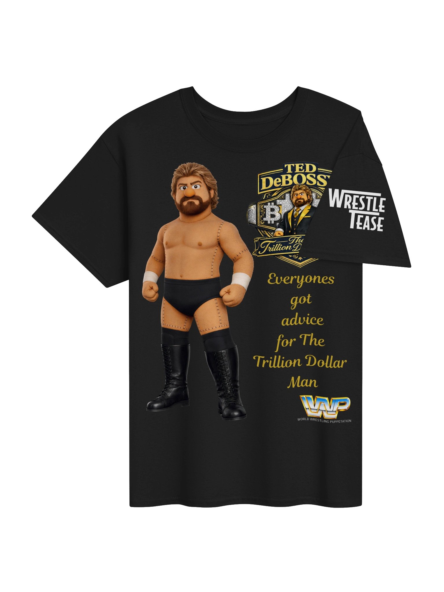 The Trillion Dollar Man Ted Debossy Tee V1 w/Sleeve print product image (2)