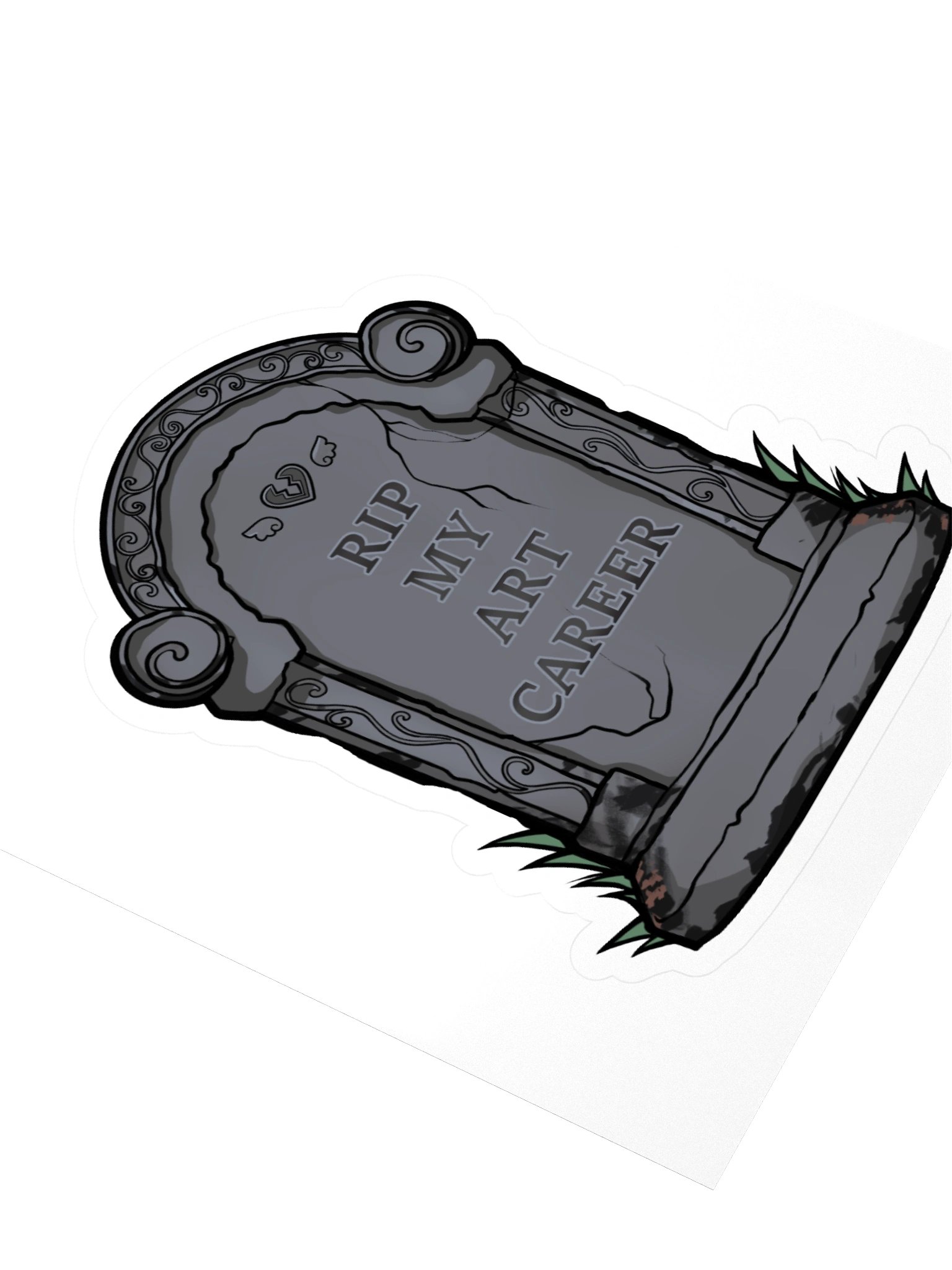 RIP Art Career Sticker product image (3)