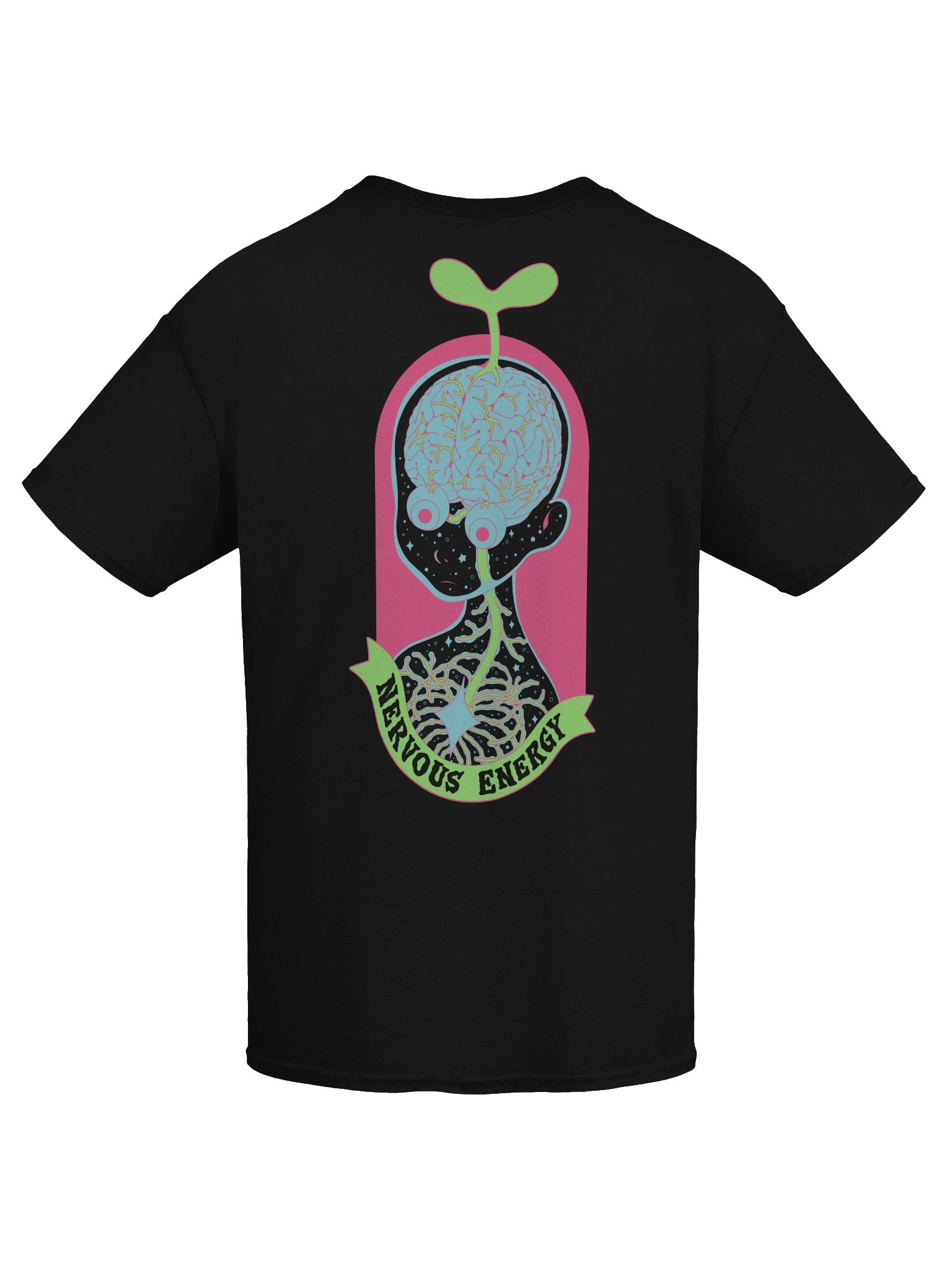 Nervous Energy - Tee - Black product image (7)