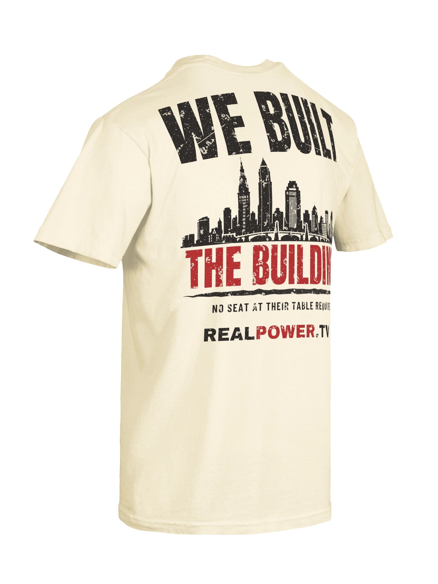 WE BUILT THE BUILDING. Tee — The Saying Wall product image (12)