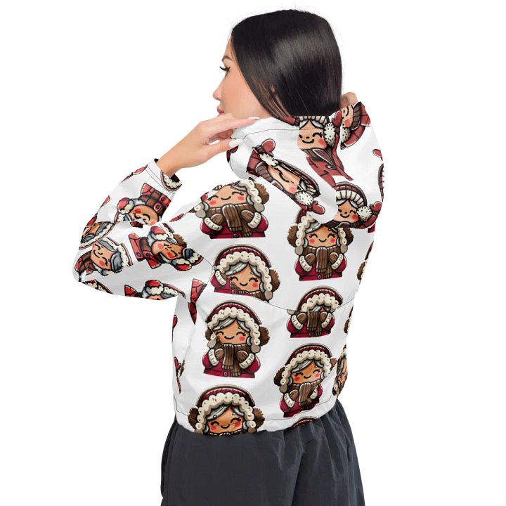 Joyful Winter Characters All-Over Print Windbreaker product image (2)