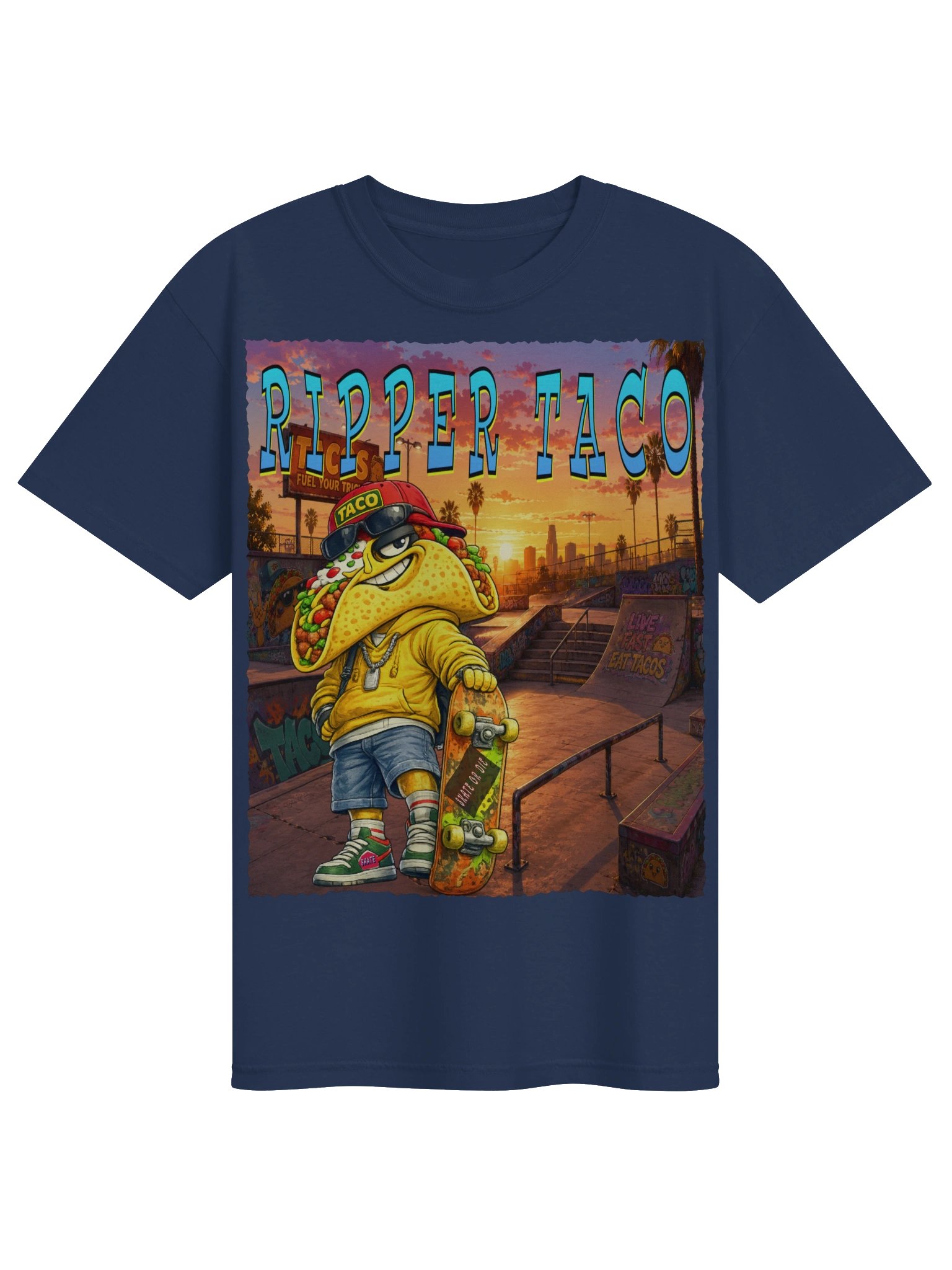 Ripper Taco Skatepark Tee product image (41)