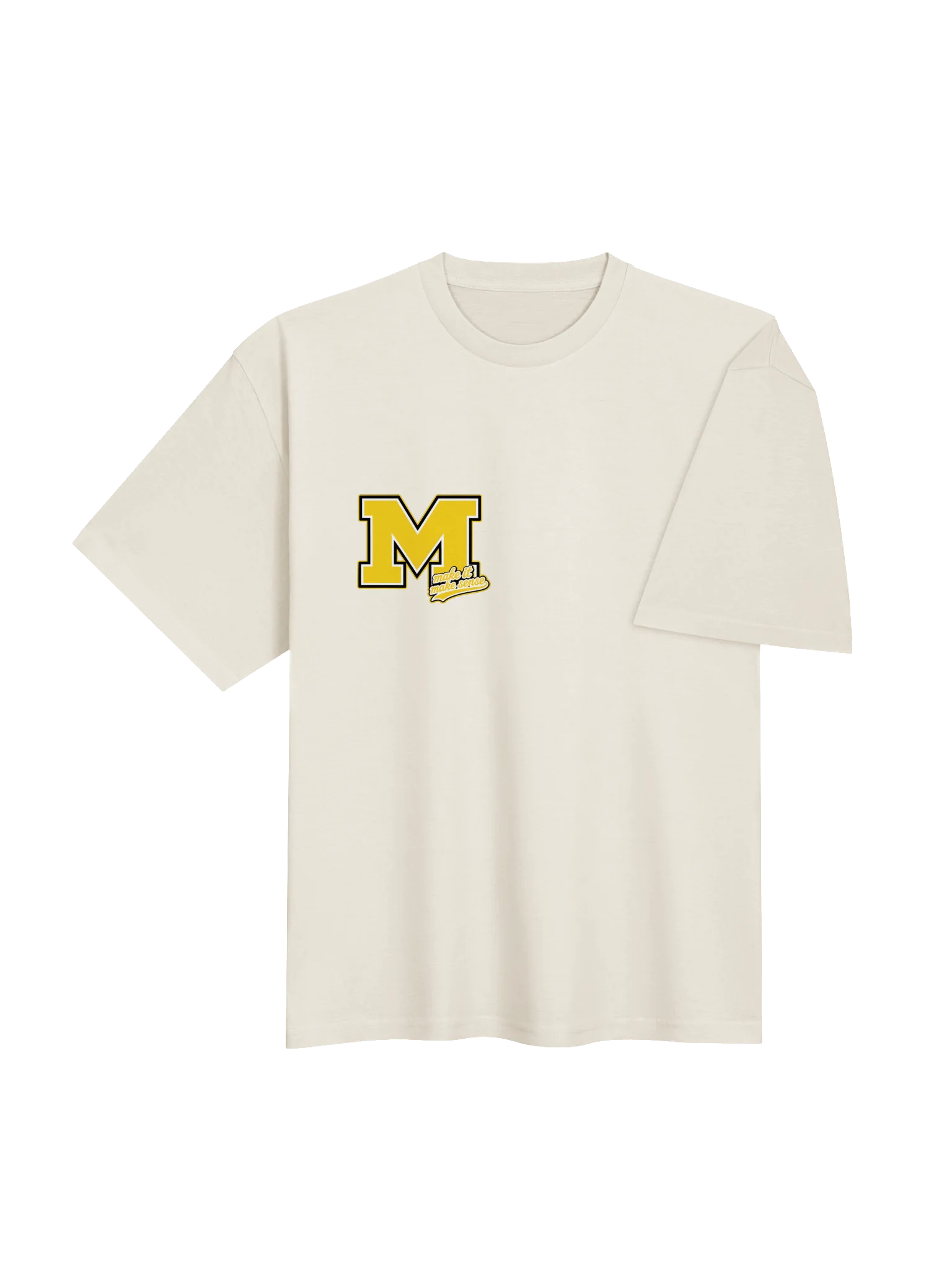 Make It Make Sense Oversized M Tee product image (4)