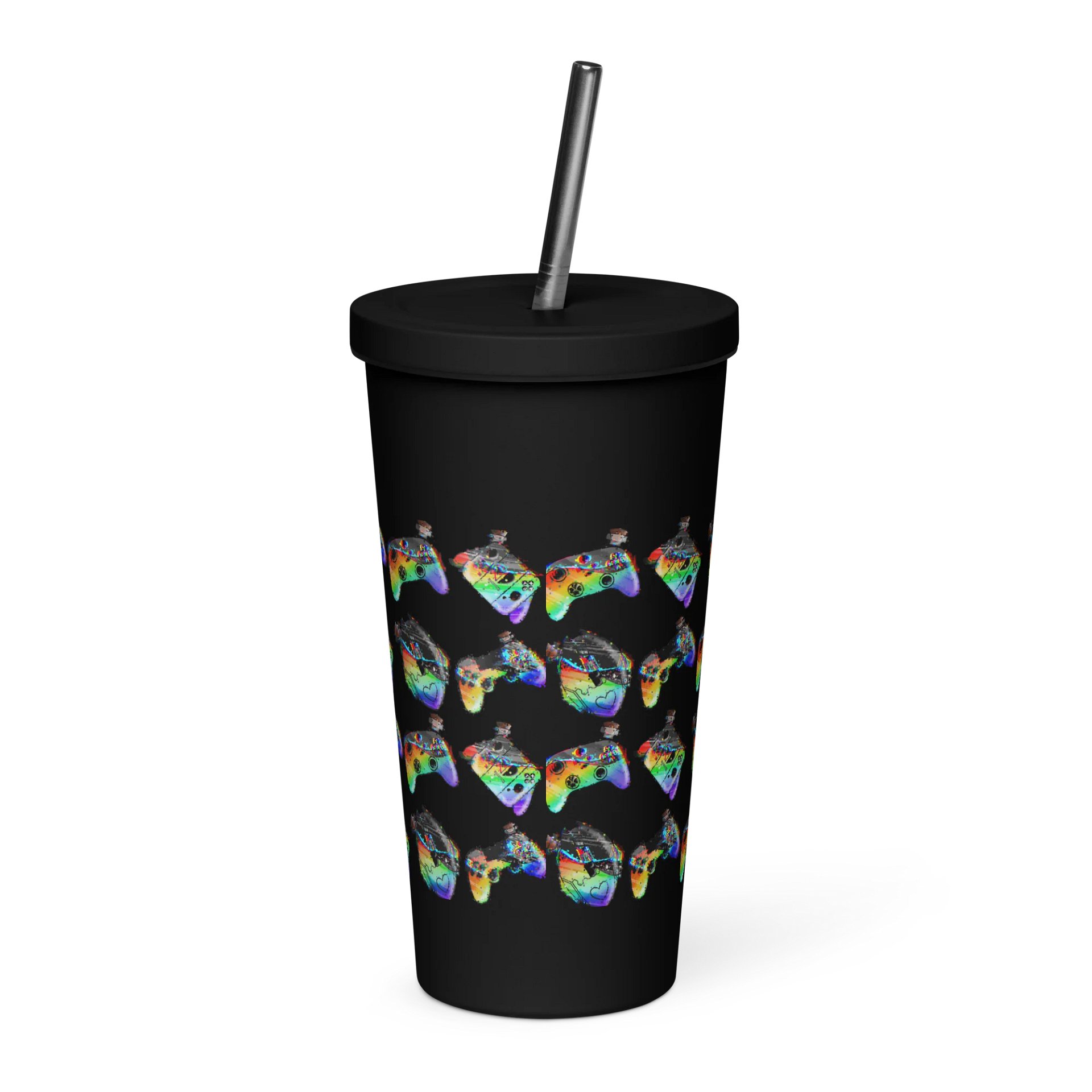 Glitched Controller Insulated Tumbler product image (2)