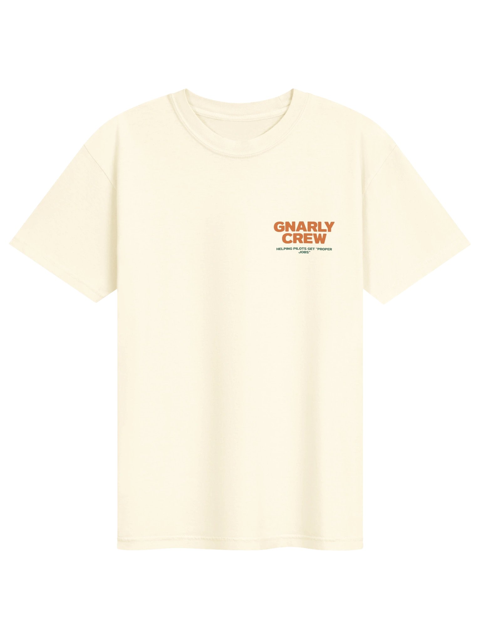 "Proper Jobs" Orange and Green Tee product image (5)