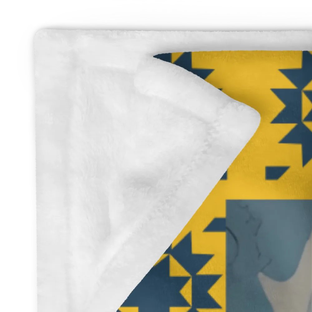 Dragon and the Wave/Throw Blanket by Allcolor Sublimation by PRINTFUL product image (2)