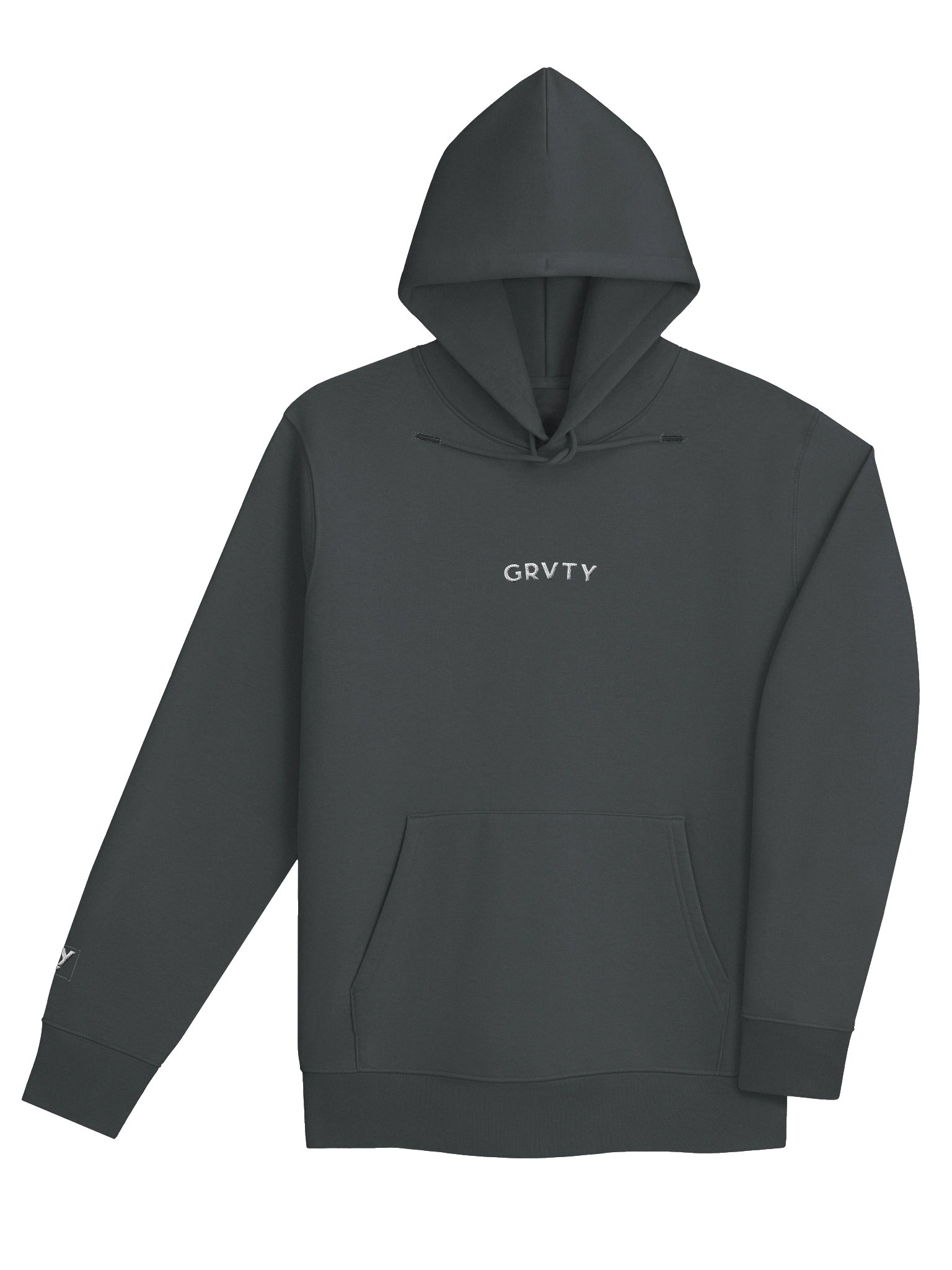 [Standard Issue] Hoodie - India Ink Grey / White product image (4)