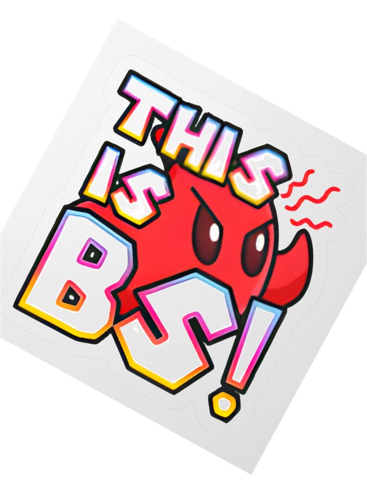 This is BS - AuroraStarr Sticker product image (2)