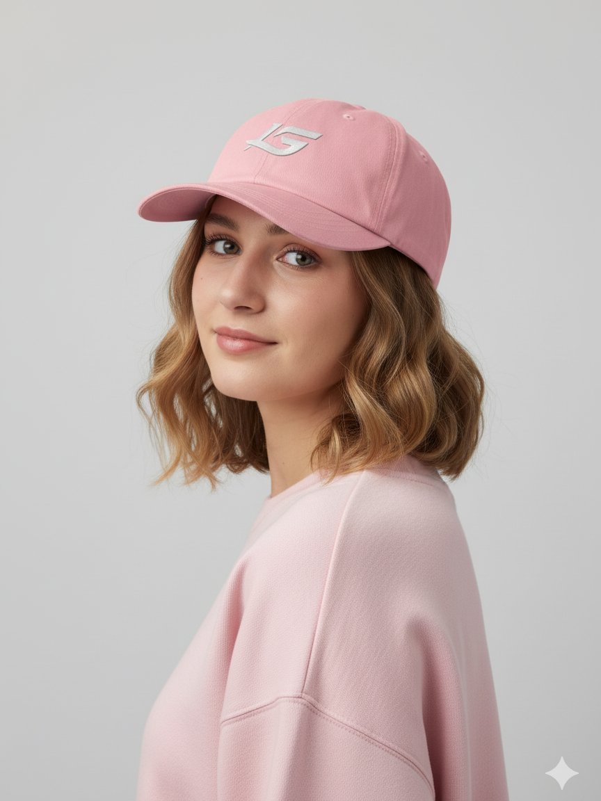 Luminon Embroidered Mom Hat - Pink product image (5)