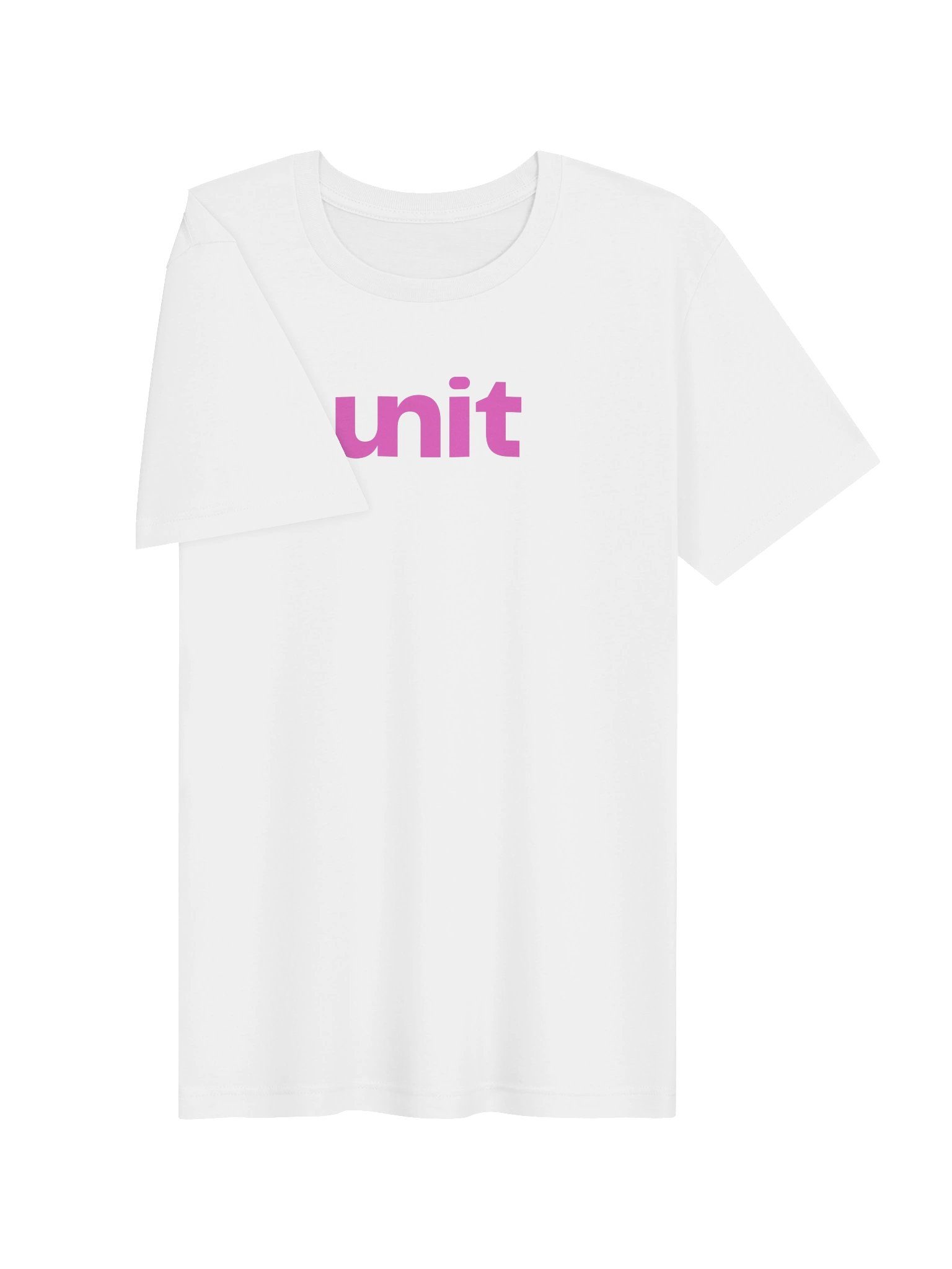 UNIT Team Shirt White PINK product image (3)