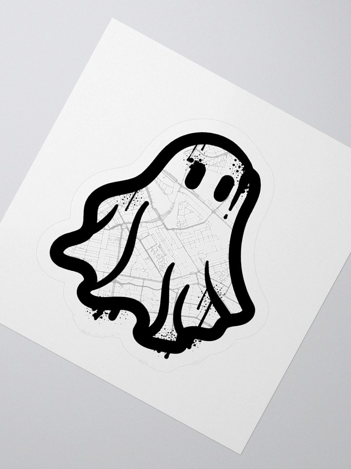 Charm City Paranormal City Ghost Sticker product image (6)