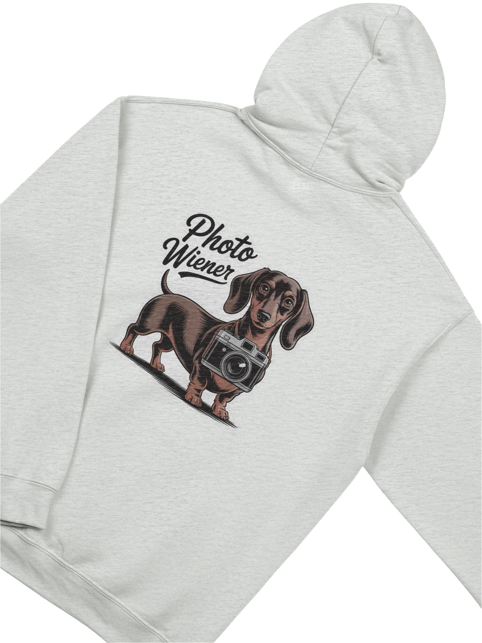 Photo Wiener Hoodie – Funny Photographer Dachshund Gift for Dog & Camera Lovers product image (4)