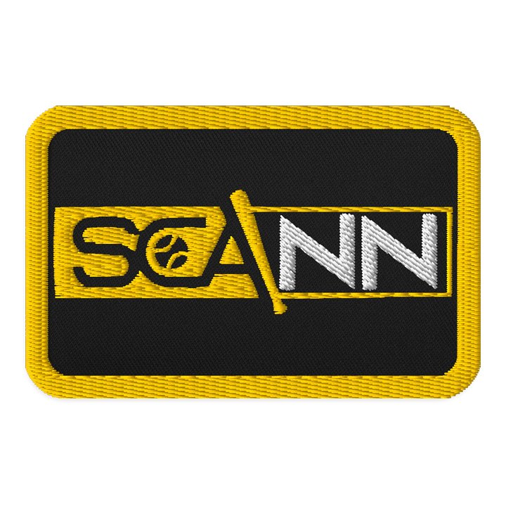 Scann Emroidered Patch product image (1)