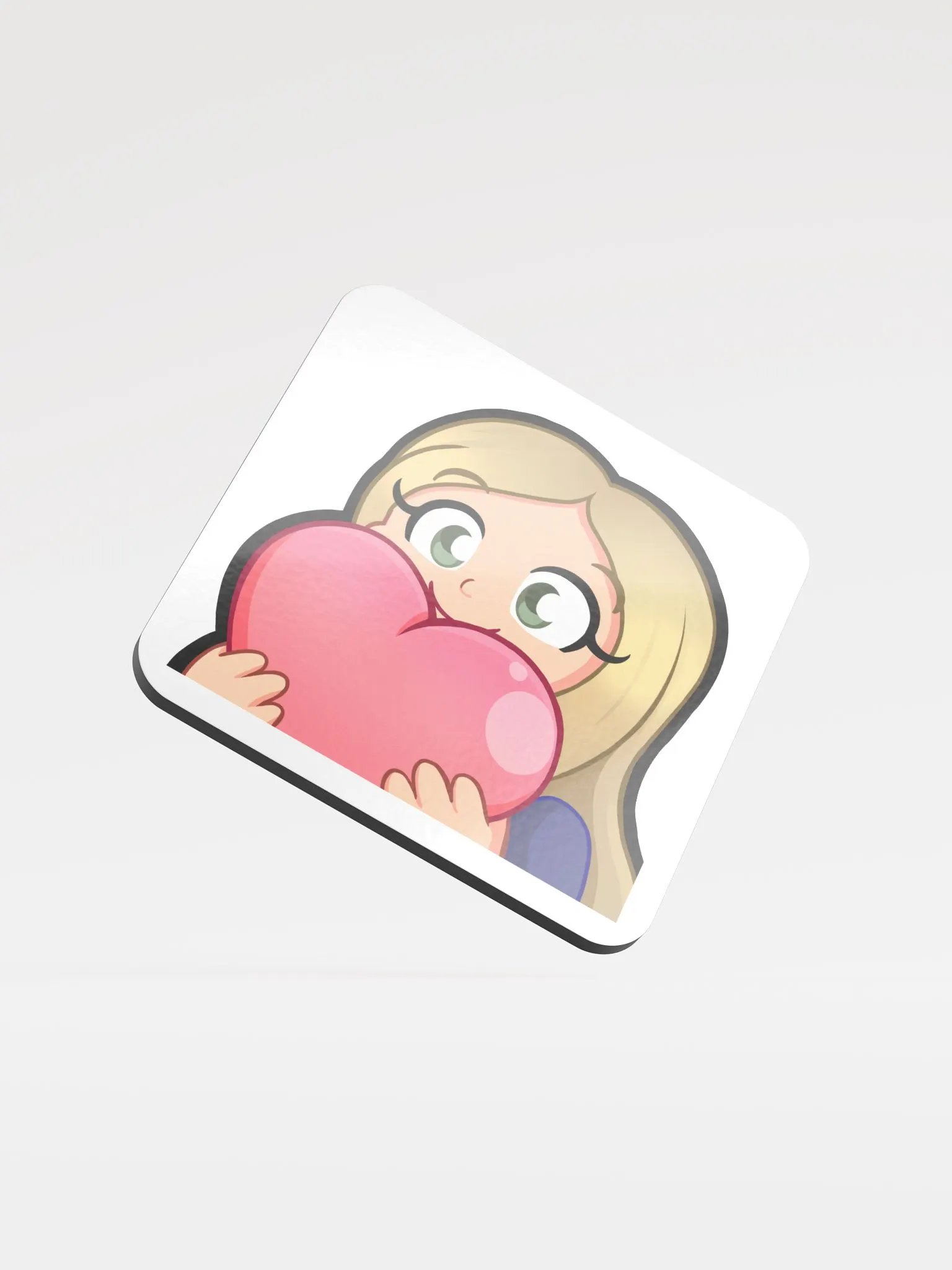 Cide Heart Coaster product image (1)
