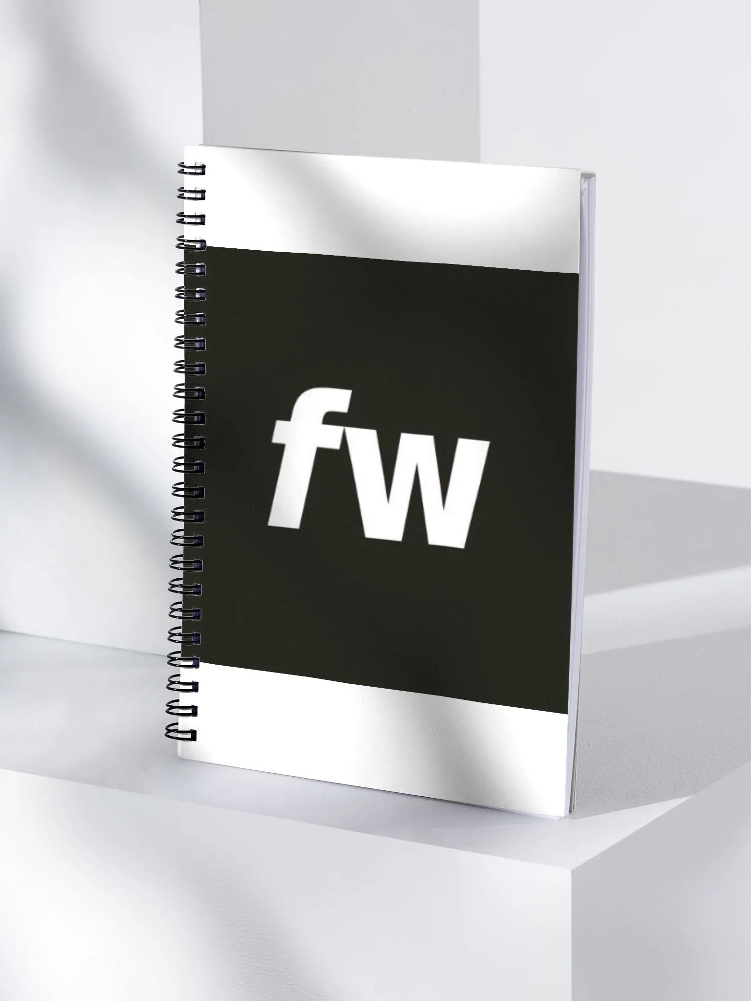 fW Logo Spiral Notebook product image (4)