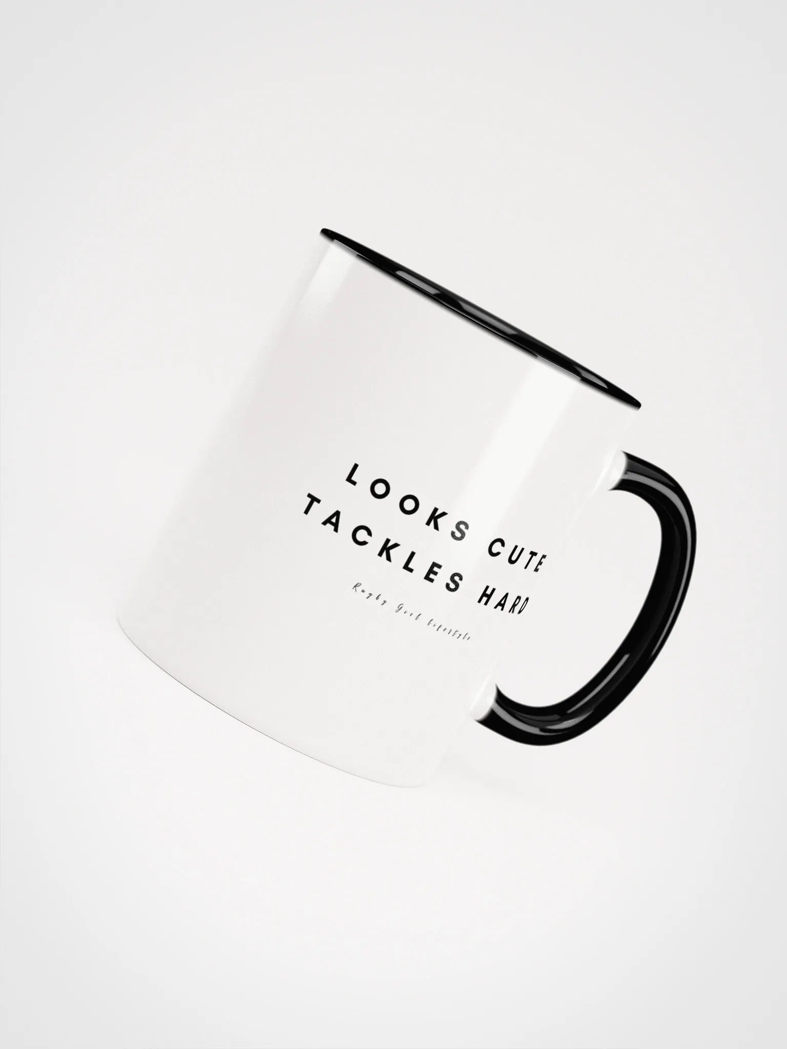 LOOKS CUTE - TACKLES HARD Ceramic Mug product image (28)