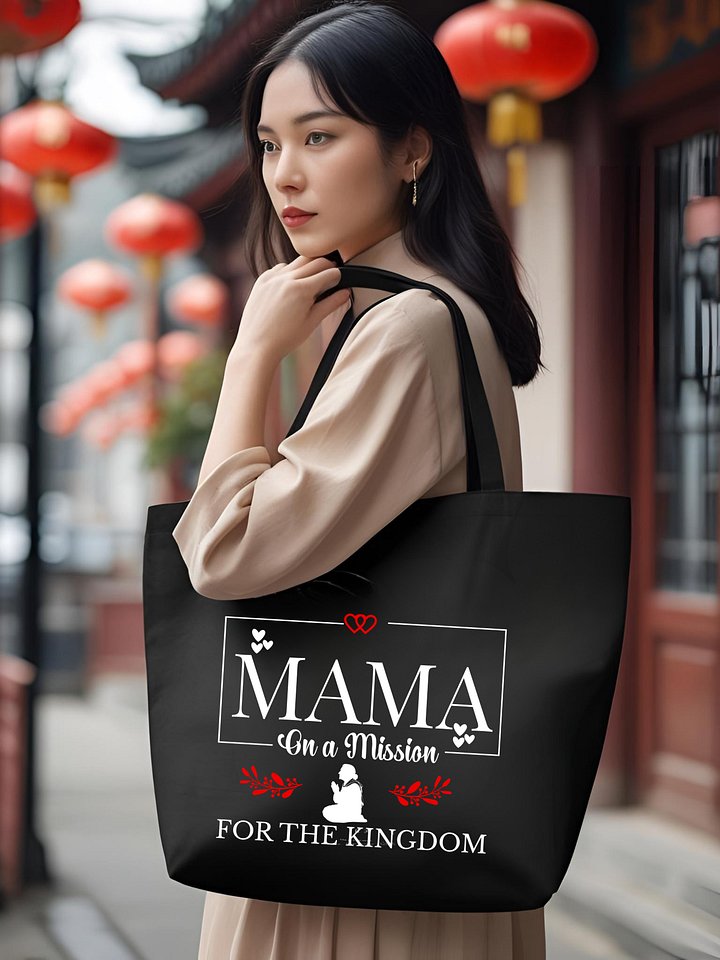 The Kingdom Mama Eco Tote Bag. product image (1)