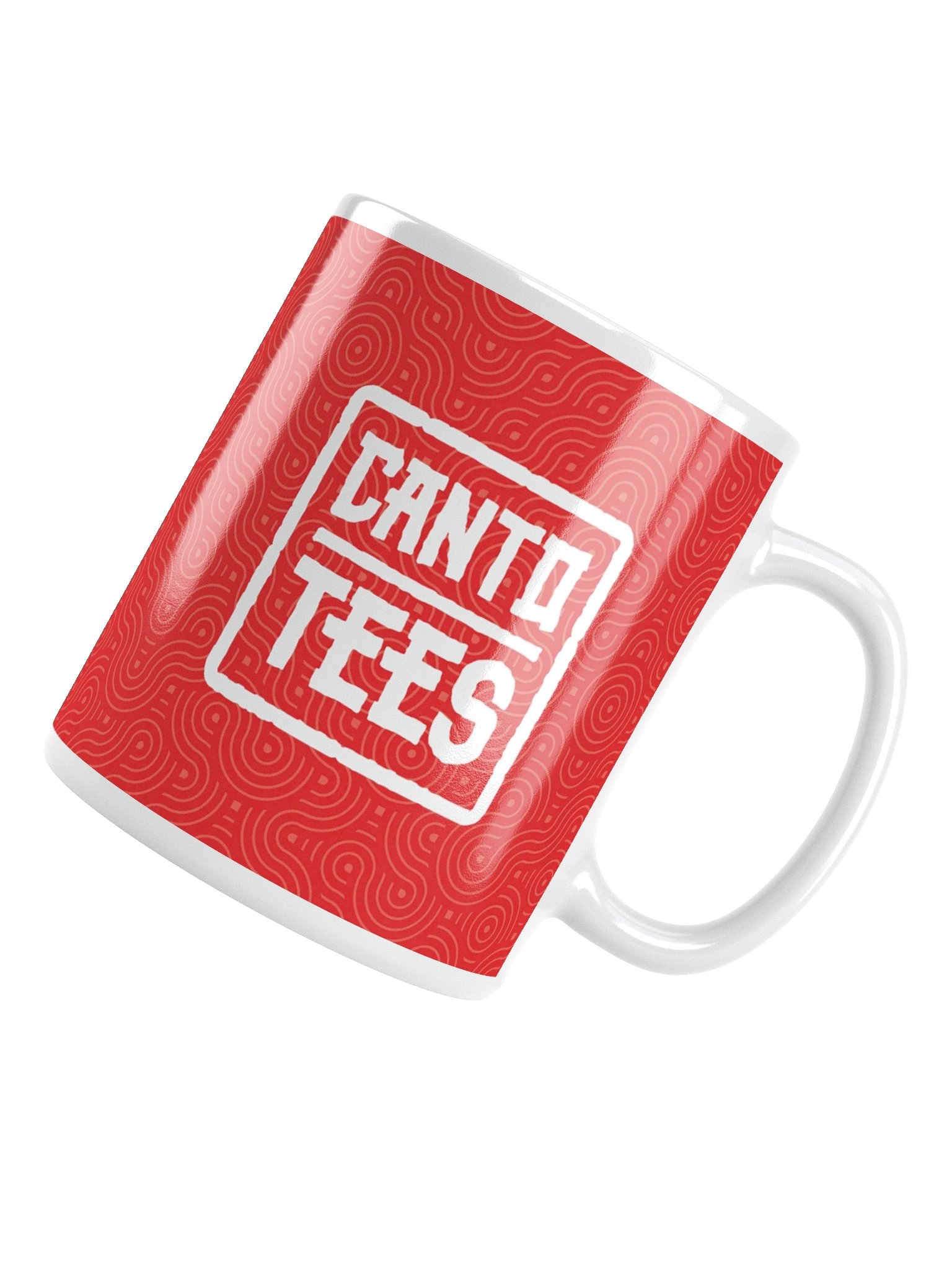 CANTO TEES (Logo on Red) Mug product image (4)