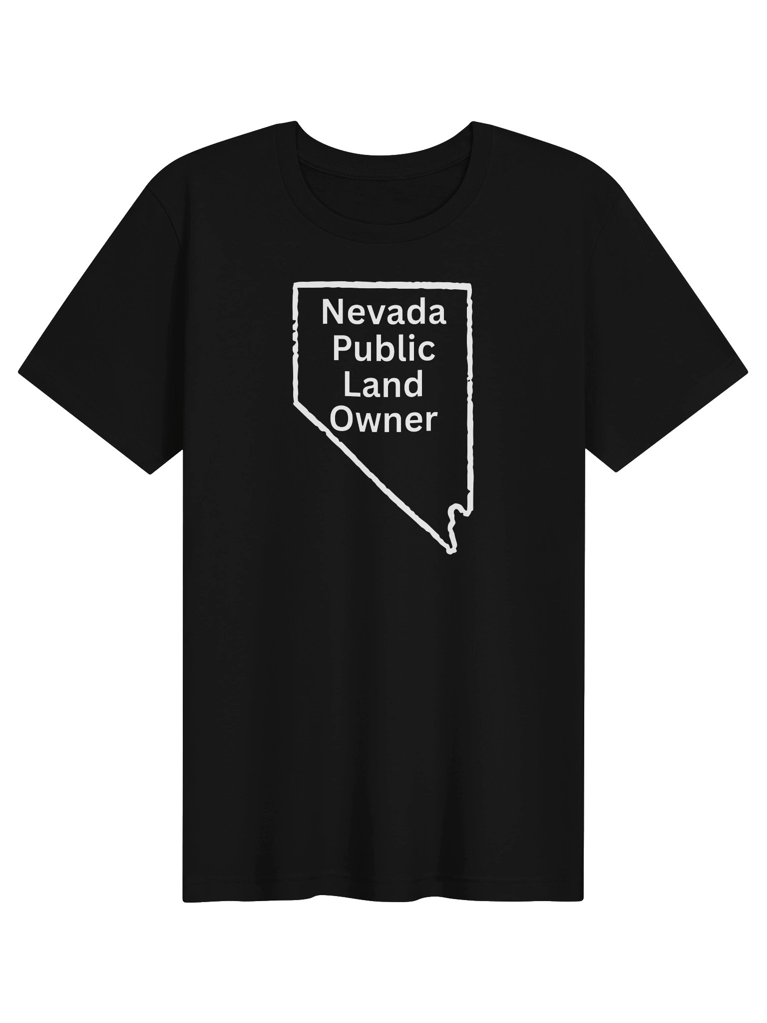 Nevada Publc Land Owner Women's Fitted T-Shirt product image (1)