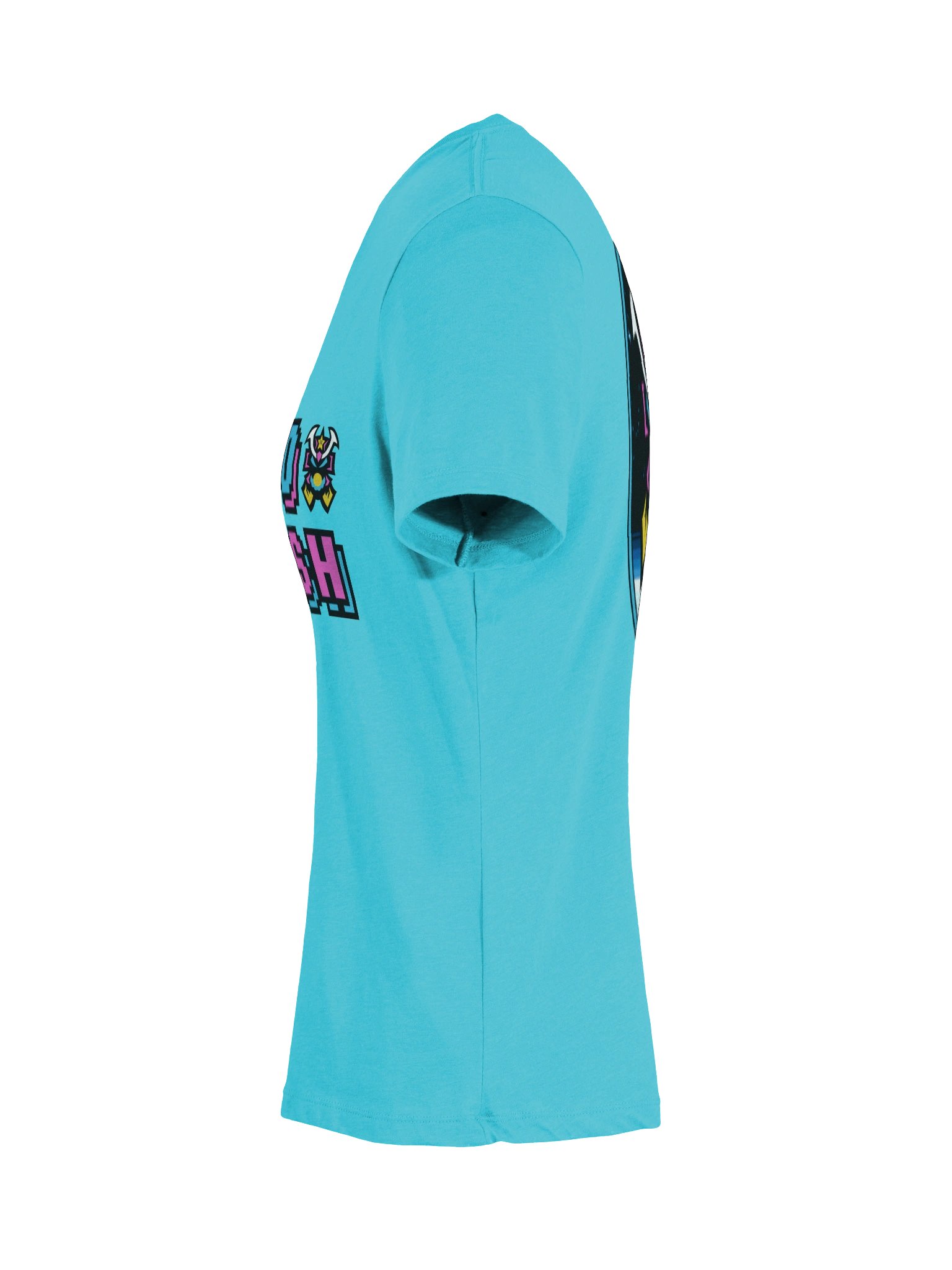 Women's Relaxed Fit Dojo V-Neck (Turquoise) product image (10)