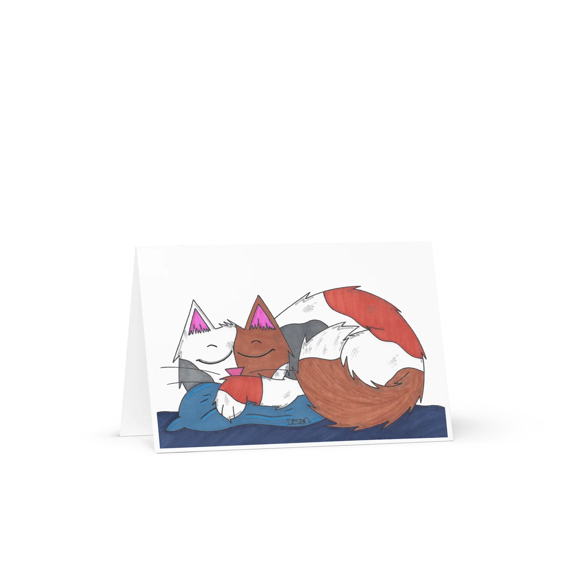 Motivational Animal Card: Cat product image (1)