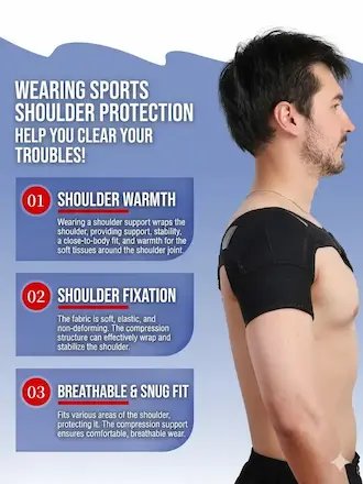 Furastore Adjustable Shoulder Support Brace product image (7)