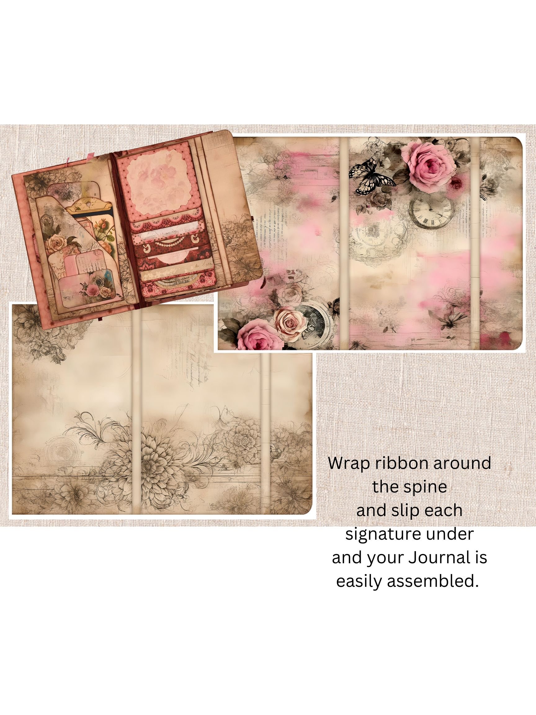 Timeless Rose Junk Journal product image (3)