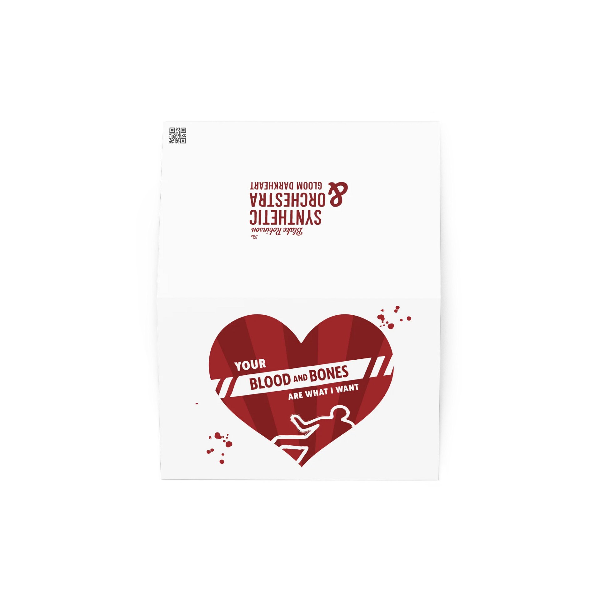 "Blood and Bones" greeting card product image (2)