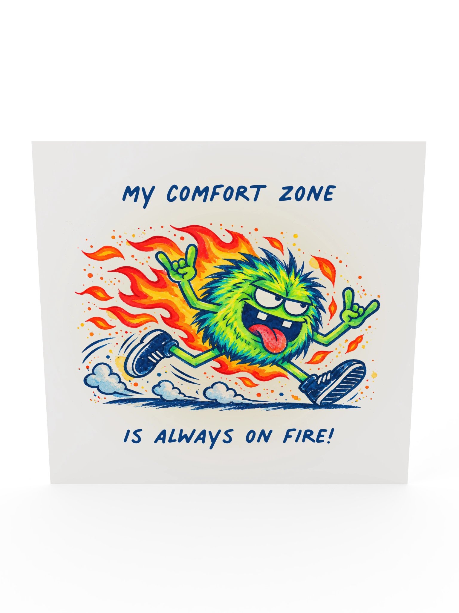 Norris Or Die – "On Fire" Relatable Art Print product image (5)