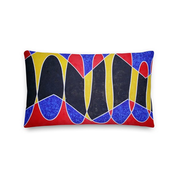 Dancing Girl Pillow (2-sided) product image (1)