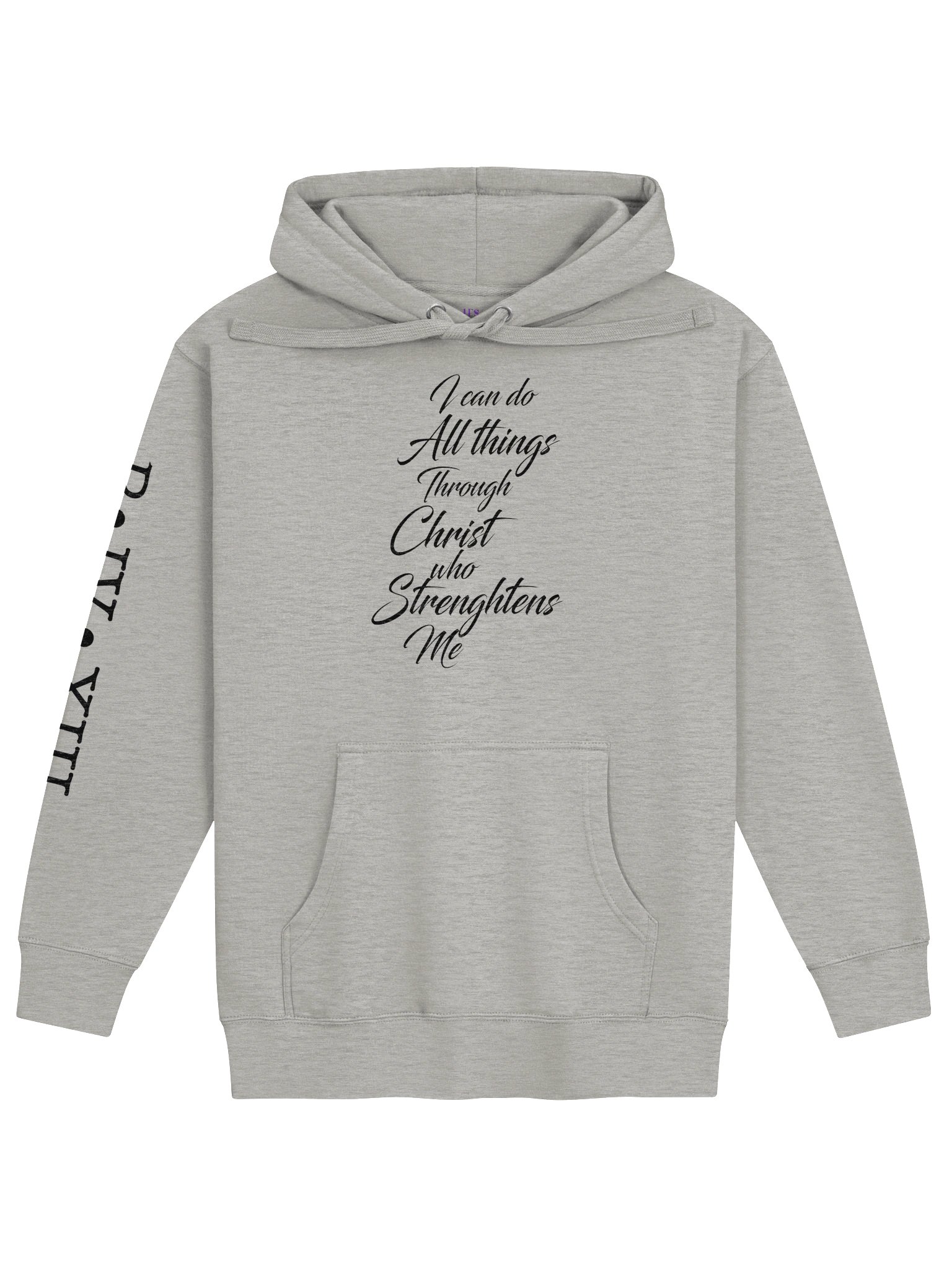 Philippians 4:13 LFS Hoodie drop product image (1)
